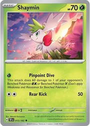 Shaymin 013/162 Temporal Forces Reverse Holo