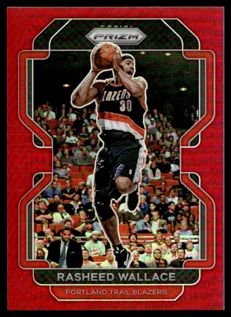 2021-22 Panini Prizm Red Rasheed Wallace 080/299 #258