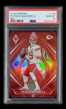 Patrick Mahomes 2024 Panini Phoenix Red Prizm #’d/99 PSA 10 GEM MINT Chiefs