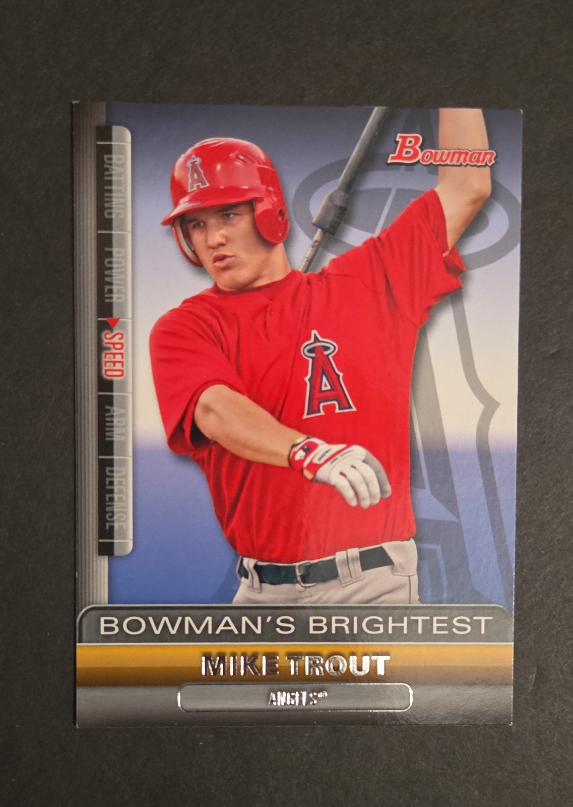 2011 Bowman - Bowman's Brightest Mike Trout #BBR6 (RC)