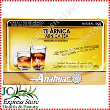 ARNICA TEA BRUISES CONTUSIONS MUSCLE AND JOINT PAIN TE DE ARNICA 30 BAGS 1 GR