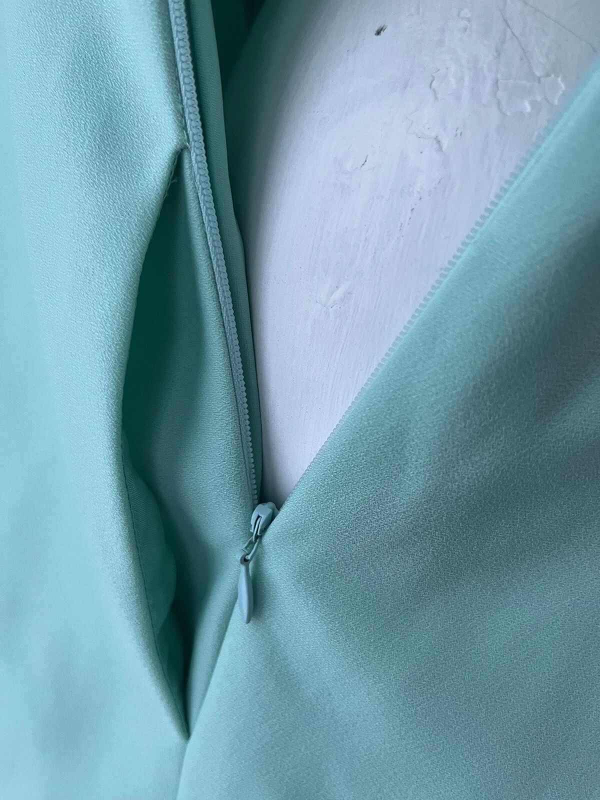 Abito verde Kate Spade come nuovo crepe fiocco abito verde US 2 UK 6