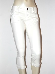 JEANS nel USED-LOOK TG 52 Nero Donna Jeans Pantaloni Capri-PANTS NUOVO