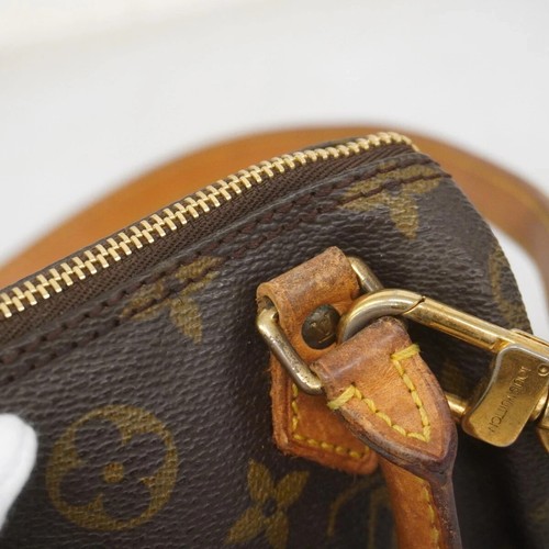 Louis Vuitton Shoulder Bag Monogram Mini Speedy M41534 Brown Handbag - Picture 22 of 24