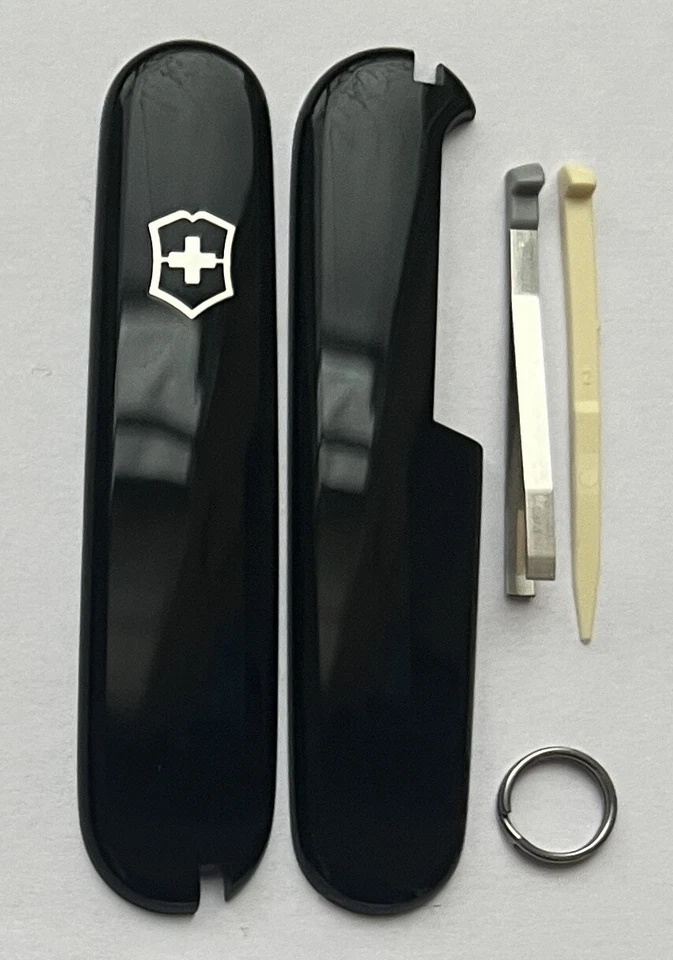 Victorinox Escalas 91 mm Juego Manijas Cubierta Empuñaduras SAK Foto 4 de 4