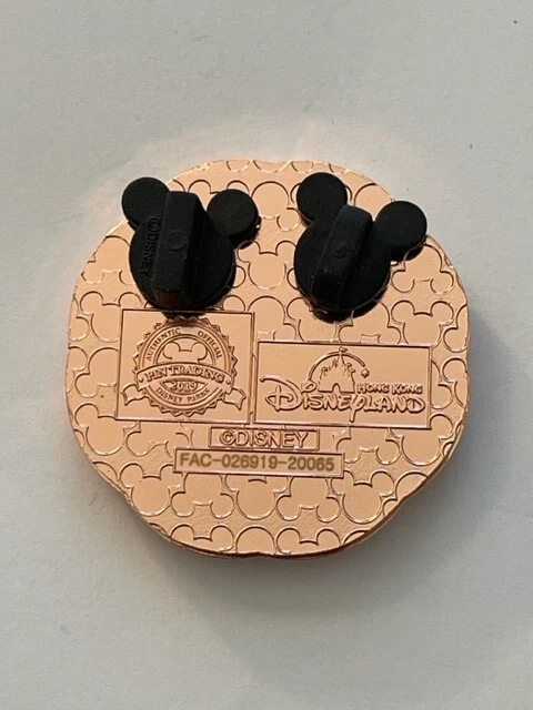 Prendedor HKDL Hong Kong Disney 2019 marco dorado impresión Chip Dale Pin (D0) Foto 2 de 2