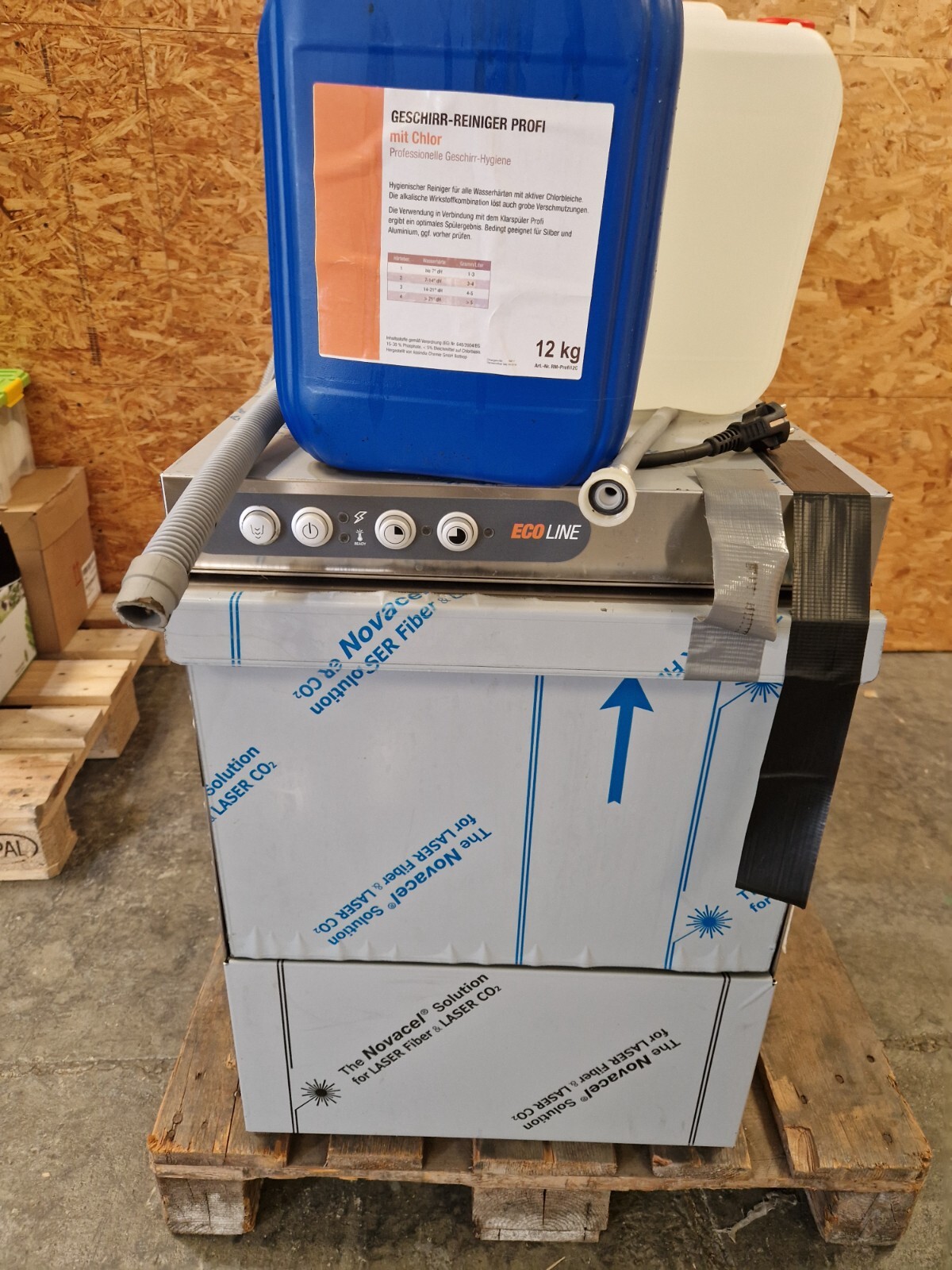 Industrie-Gläser-Spülmaschine Krupps incl. Spülmittel und Klarspüler 60X60