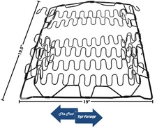 Front Seat Frame Back Spring - Left or Right 1966 - 1977 Bronco BRST6677-1