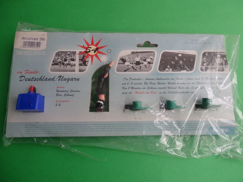 TIPP-KICK WM CLASSICS 1954 Mieg No. 1810 Deutschland Ungarn in Bern Neu OVP - Bild 4 von 4