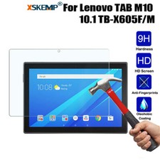 Tempered Glass Tablet Screen Protector Film For Lenovo Tab M10 FHD Rel TB-X605FC