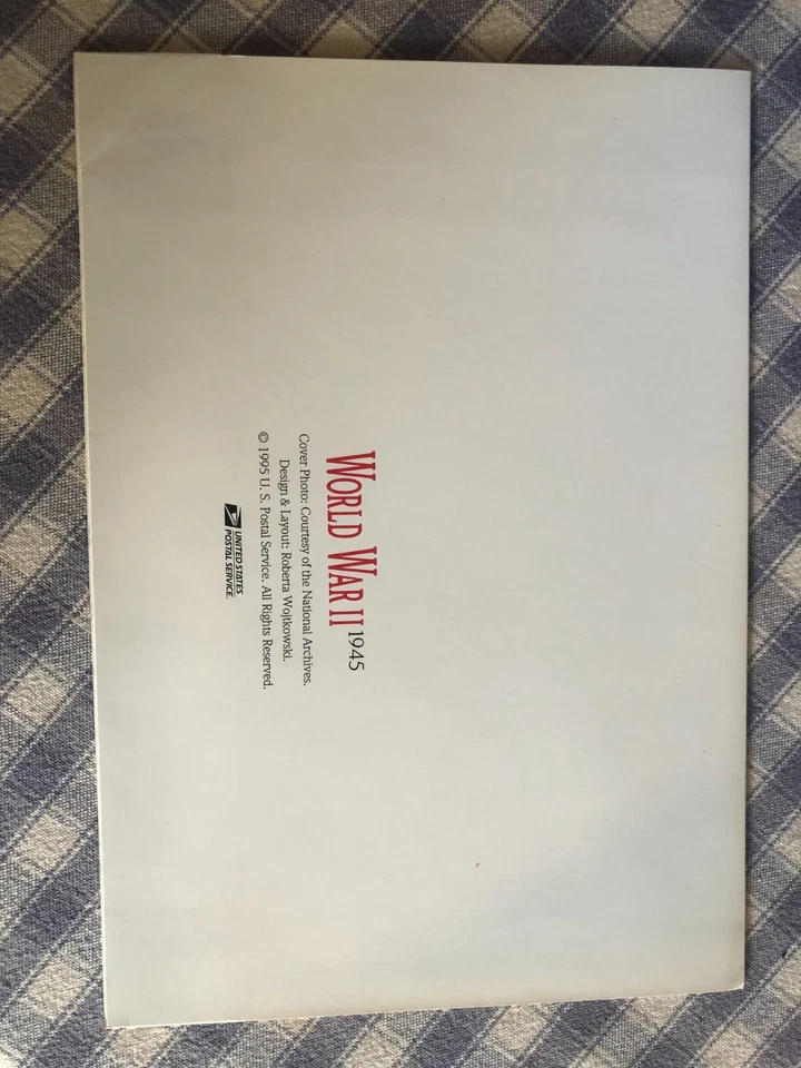 First Day of Issue 50th Anniversary World War II September 2, 1995 sheet of 10  - Image 3 of 3