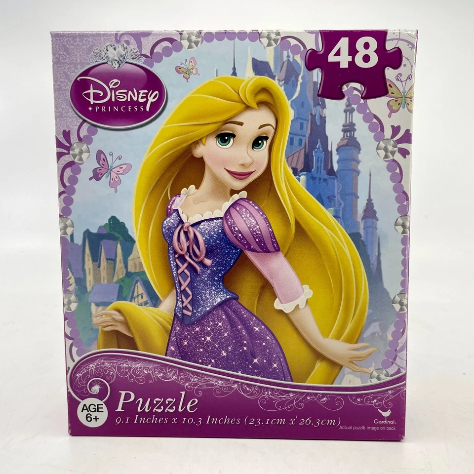 Tangled Rapunzel Disney Princess 48 Piece Jigsaw Puzzle Fun 10.3" x 9.1" T1 - Image 3 of 4