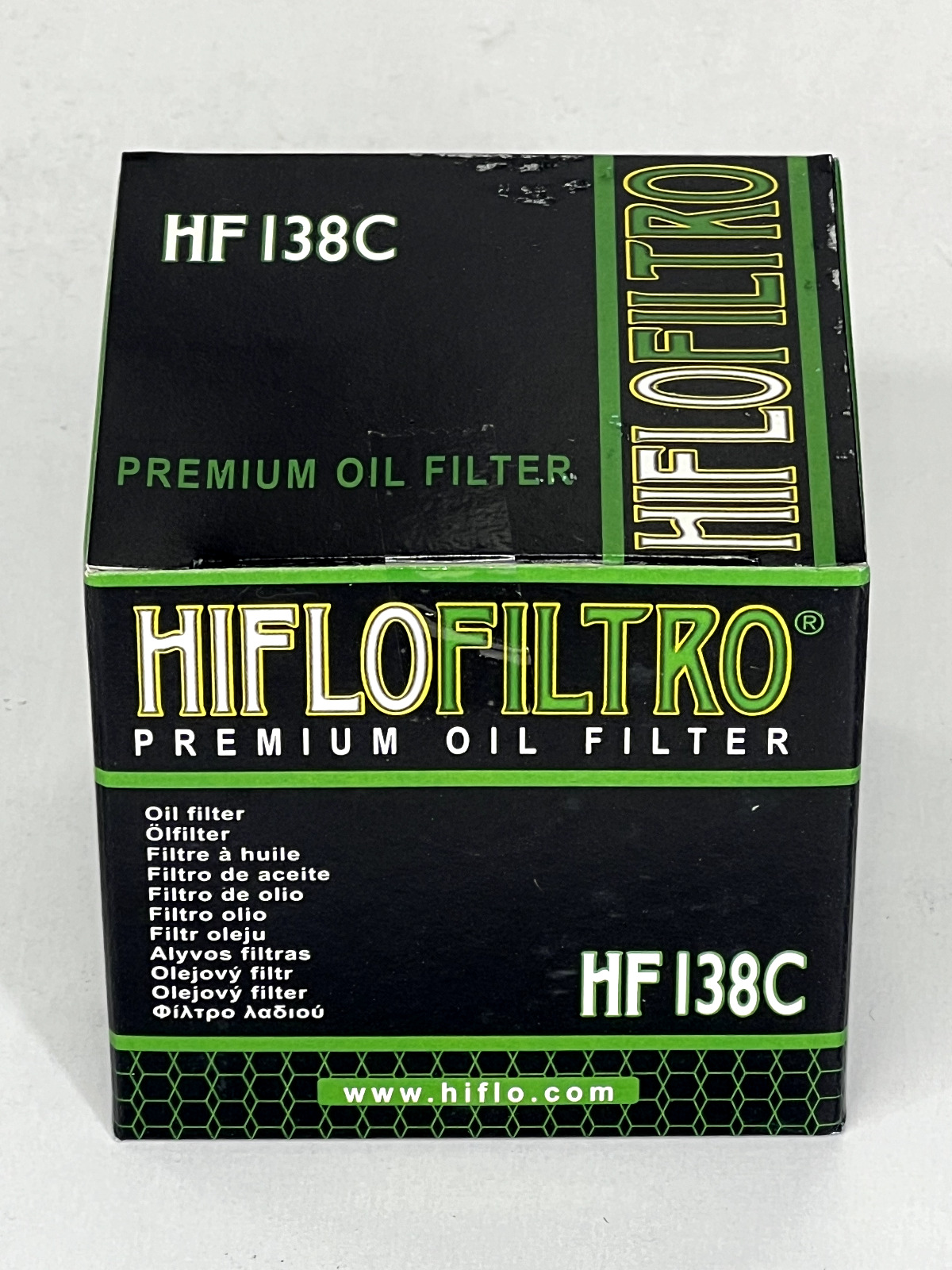 Hiflo Filtro Premium Oil Filter HF138C - NEW