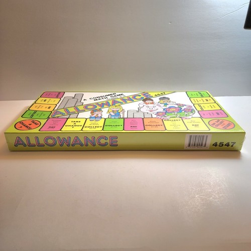The Allowance Game Vintage 1983! New and Sealed! Excellent condition! - Picture 5 of 8