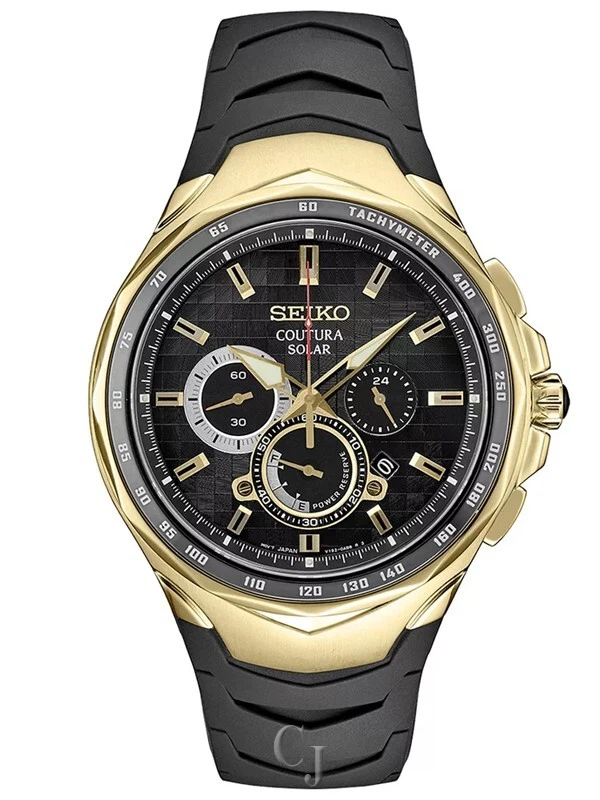 SEIKO COUTURA BLACK DIAL MEN S WATCH SSC810