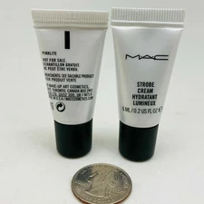 Mac Strobe Cream Hydratant Lumineux ~ Pinklite ~ 6 ml / 0.2oz (lot of 2) NEW
