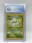 1999 Pokemon Bulbasaur Base Set Unlimited 44/102 CGC 8.5 NM/Mint+