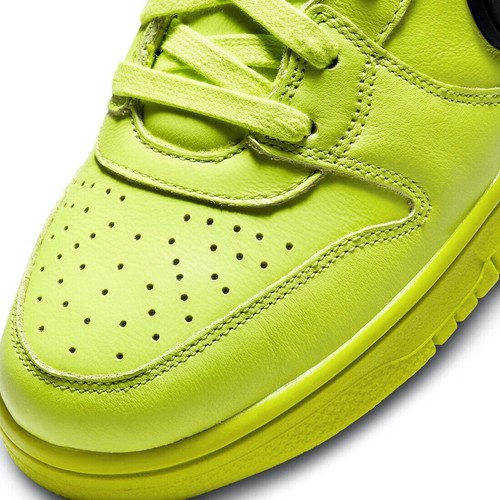 NIKE DUNK HIGH X AMBUSH FLASH LIME/BLACK SIZE 9.5 BRAND NEW W/BOX (CU7544-300) - Picture 8 of 10