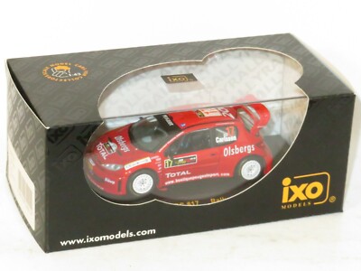 1/43 Peugeot 206 WRC Olsbergs Rallye Zypern 2005 #17 D.Carlsson