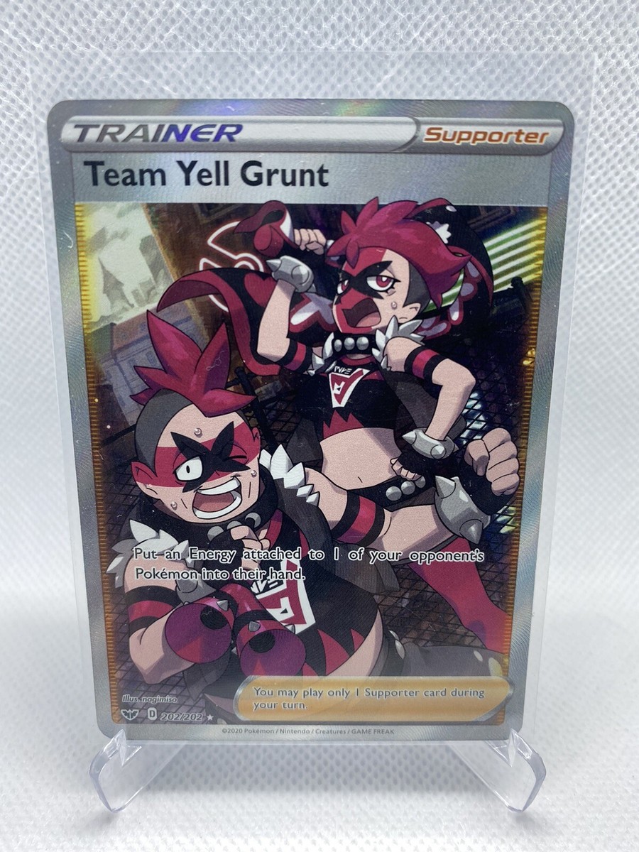 team yell grunt pokemon card price (067/073) [Sword & Shield: Champion's Path] The item available is listed in the Title Team Yell Grunt Secret -