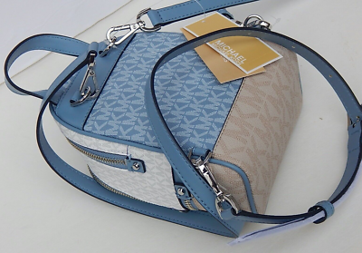 Michael Kors RHEA mini messenger Convertible Backpack New  display picture 1