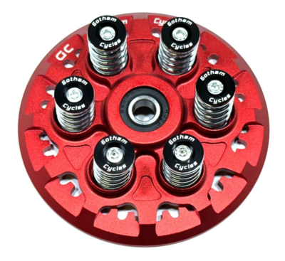 #ad Ducati Dry Clutch Billet Pressure Plate Stainless Springs Caps Bolts RED BLACK $149.99