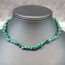 BIJOU -collier vintage en malachite #74