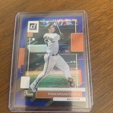 2022 Donruss Baseball Holo Blue #177 Ryan Mountcastle - Baltimore Orioles