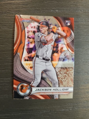 Jackson Holliday RC 2024 Bowman's Best #13 Baltimore Orioles