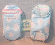 NEW WITH TAGS VINTAGE 90'S CUTIE PIE CLOUDS BOTTLE HOLDER LIGHT PINK