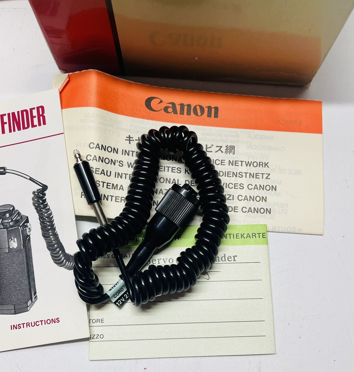 Canon Servo EE Finder for Canon F-1 F1 New NOS Complete | eBay Canon Servo EE Finder for Canon F-1 F1 New NOS Complete | eBay