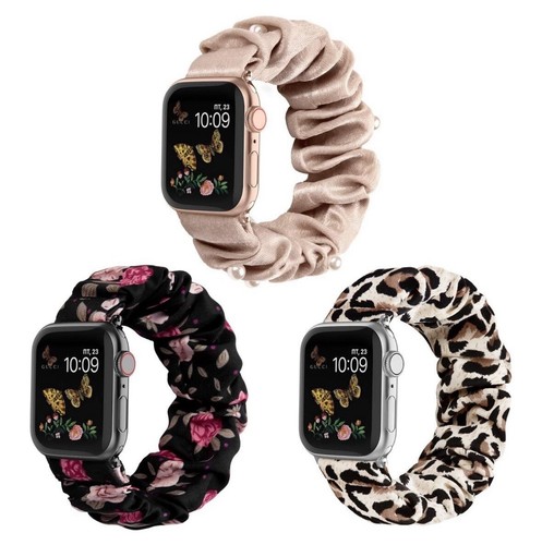 Scrunchie Apple Watch Bänder 38/40 mm (klein) - 3er-Pack - Bild 1 von 5