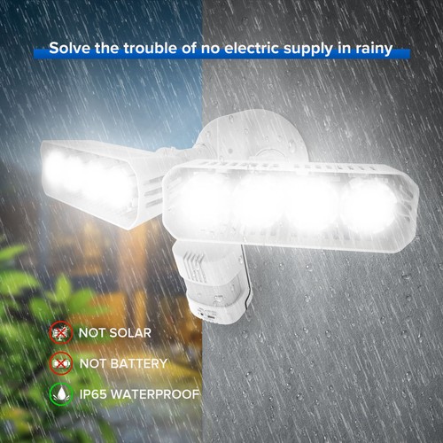 SANSI 3600lm LED Motion Sensor Security Light Dusk to Dawn 36W Outdoor Light - Picture 7 of 12
