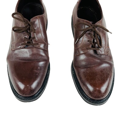 Hitchcock 150 Brown Leather Oxford Men\'s Wide Dress Shoes 13 3E Men main image 4