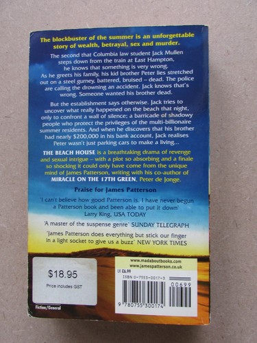 7 James Patterson Books - Beach Road, Postcard Killers, Max, Hide & Seek, Wind - Picture 15 of 21