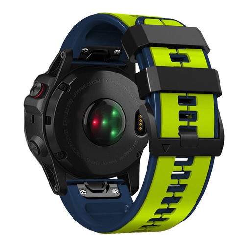 Silicone Watch Band Strap Quickfit For GARMIN Forerunner 935 945 955 Solar 965 - Picture 164 of 198