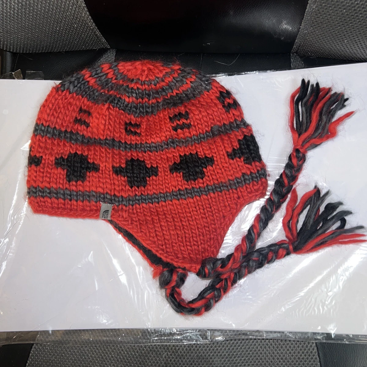 north face fleece lined beanie