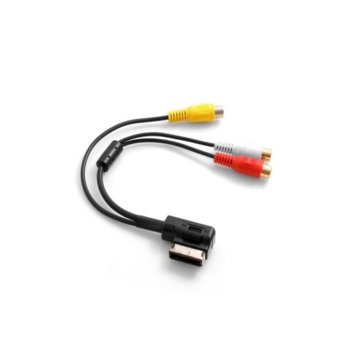 Media In AMI MDI Adapter Cable to 3x RCA Audio Video DVD Cable for Audi for VW