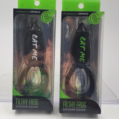 New Googan Squad Original Filthy Frog 2 1/2'' Surface Topwater 5/8 Oz Lure Choose