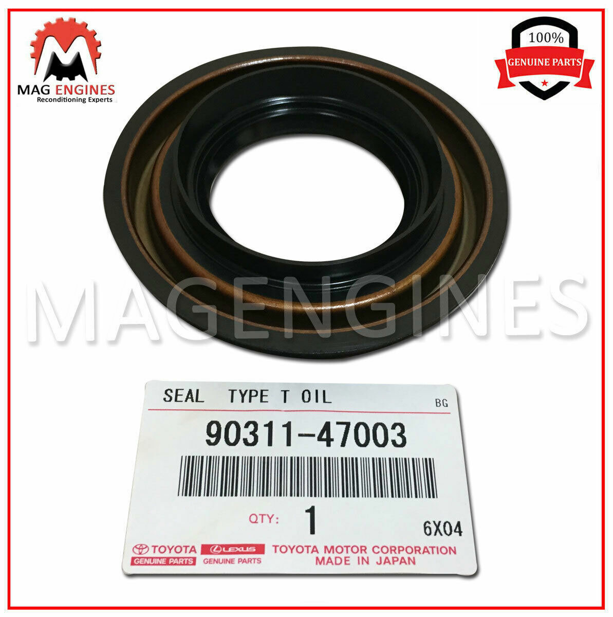 90311-47003 GENUINE OEM OIL SEAL, FRONT DRIVE SHAFT, RH 9031147003