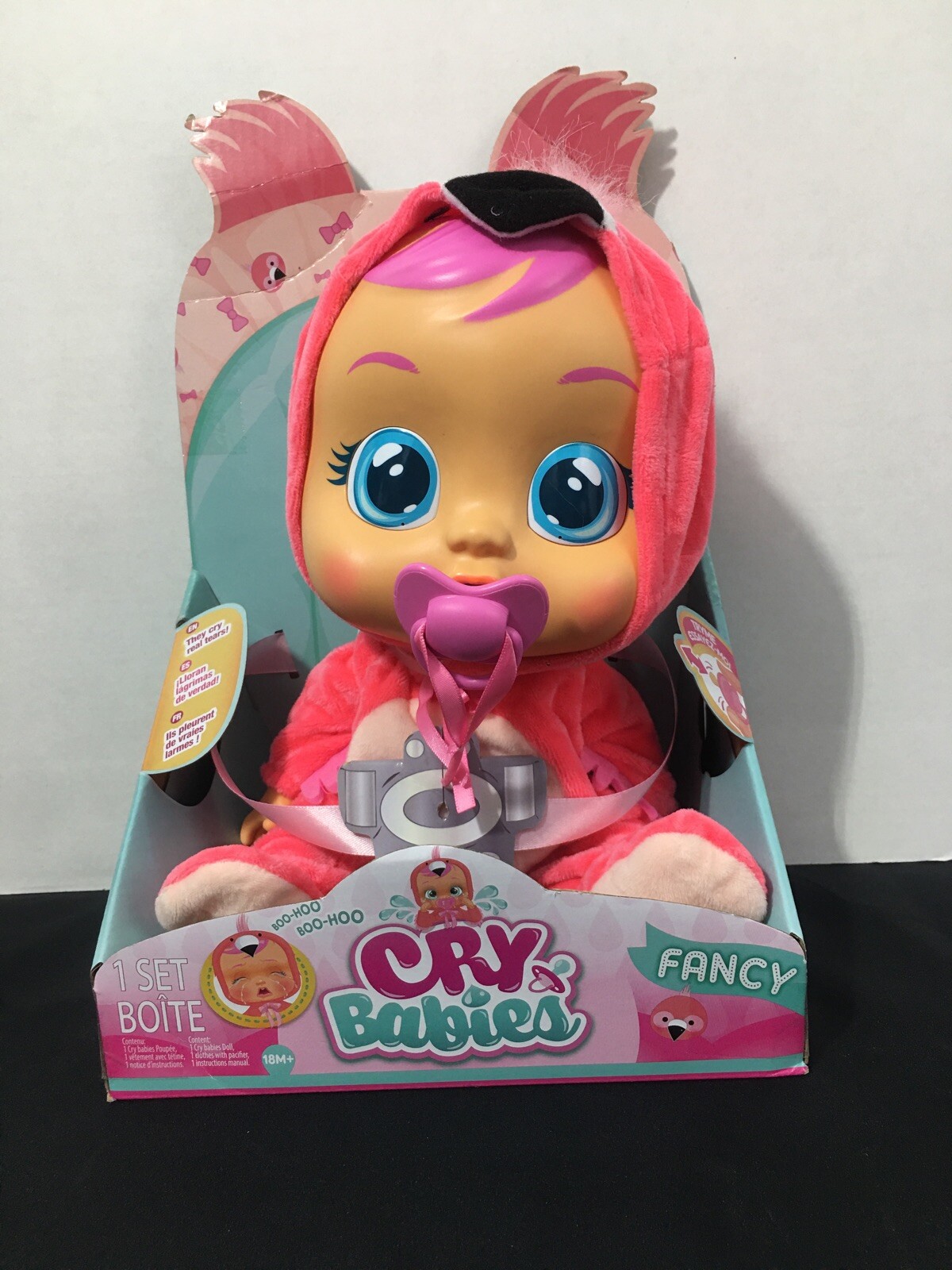 cry baby fancy flamingo