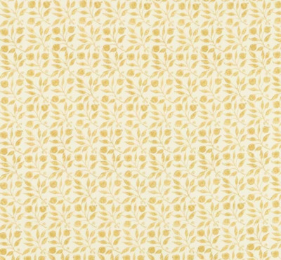 WILLIAM MORRIS CURTAIN FABRIC DESIGN Rosehip Outdoor 3.6 METRES WHEAT POLYESTER