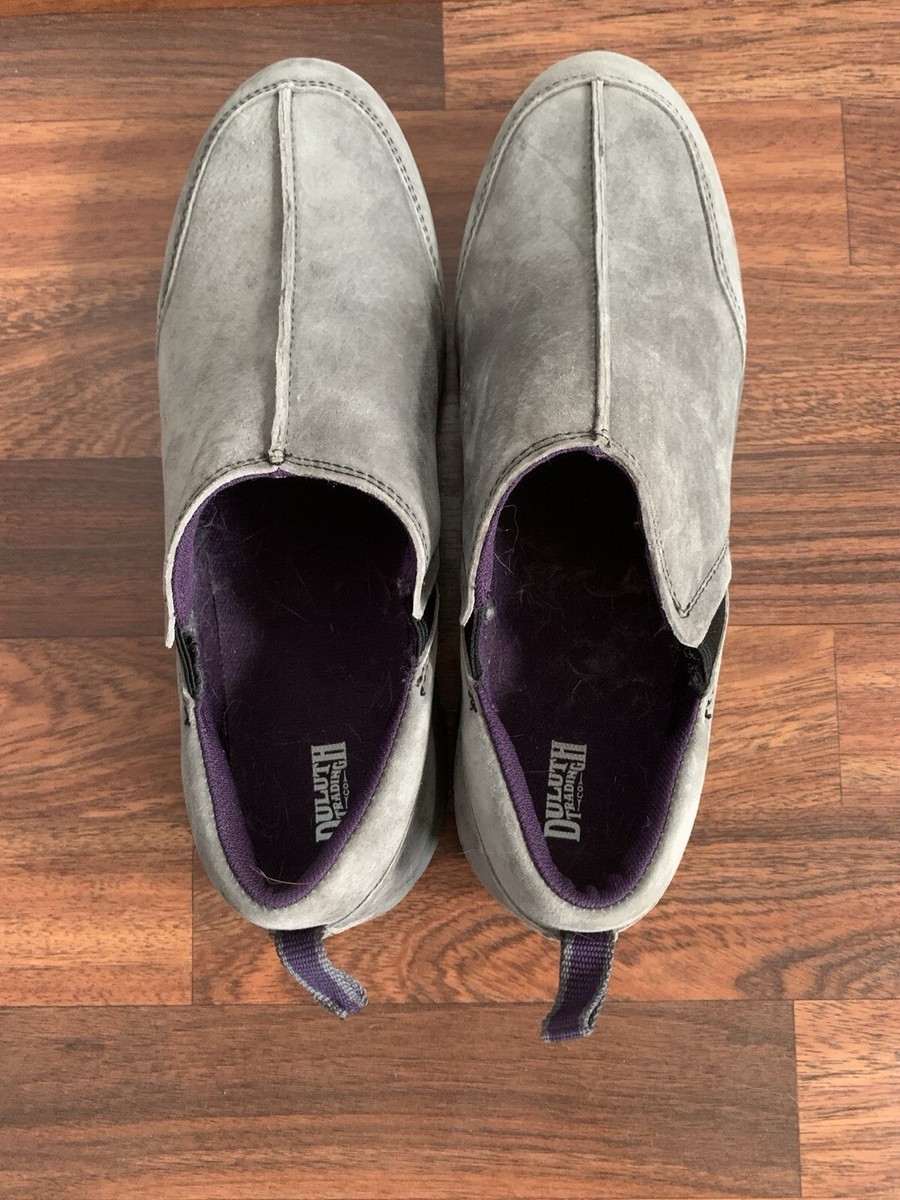 Duluth Trading Loafers Shoes Gray Suede Slip On Womens 9 M  display picture 2