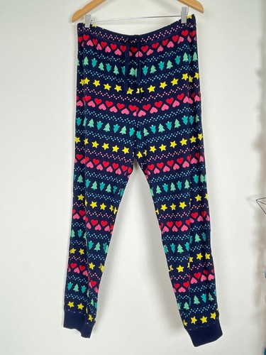 New Heart Star 100% ORGANIC COTTON PRIMARY Pajamas PJ Top Pants Mens Womens L XL - Picture 2 of 11