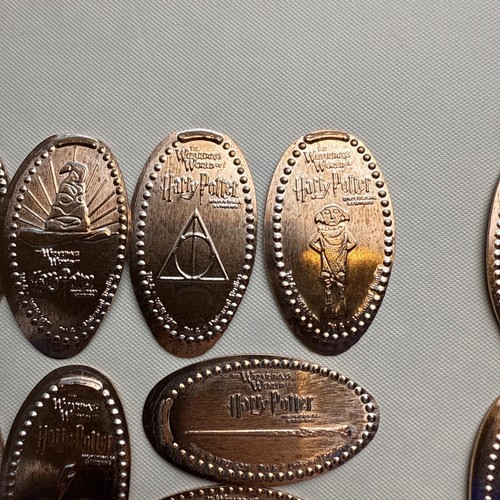 Juegos de centavos aplastados alargados prensados Harry Potter de Universal Studios los 24 - Imagen 6 de 16
