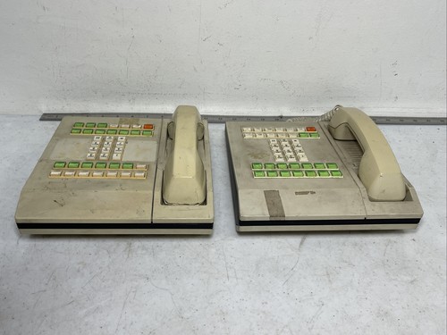 Set of 2 TIE Communications Ultracom CX/NHF 86082 Keyset Telephone Phone - Picture 9 of 13