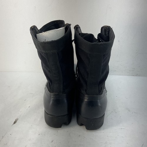 Botas de combate de cuero negras para hombre sin marca talla 6 usadas - Imagen 3 de 6