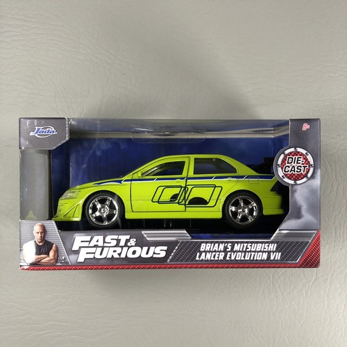 Jada Toys Fast & Furious BRIAN'S 2002 MITSUBISHI LANCER EVOLUTION VII 1:32 Scale - Picture 10 of 12