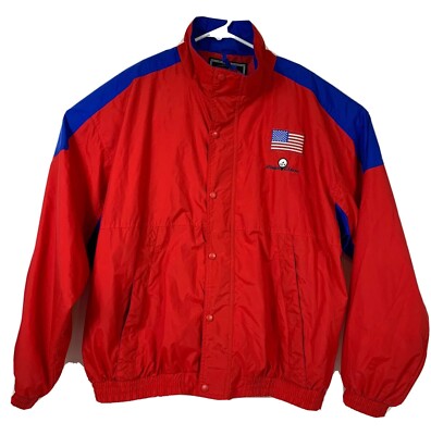 ジャケット・アウター blue red Men's Red Blue Genuine Sheepskin Quilted Shoulders Stylish