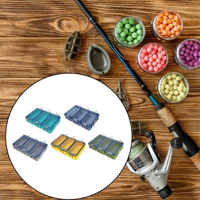 3x Jig Haken Box Fishing Lure Box für Nymphen und Streamer Behälter Leichtes